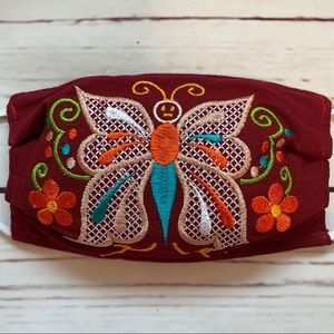 FACE MASK 🌺 MEXICAN EMBROIDERED